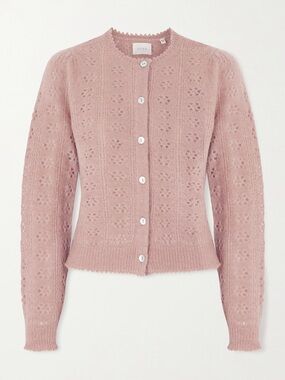 NEW Doen Emery Cardigan in Clay Pink XS